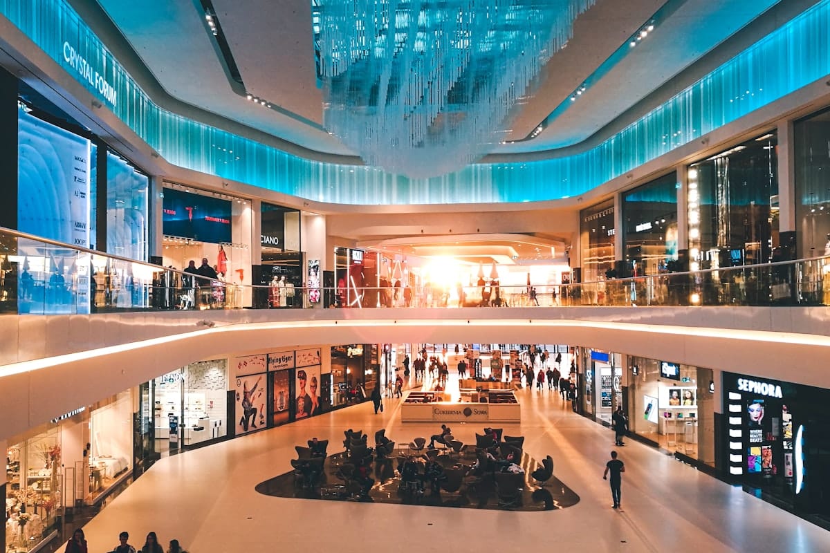 Retail shopping center
